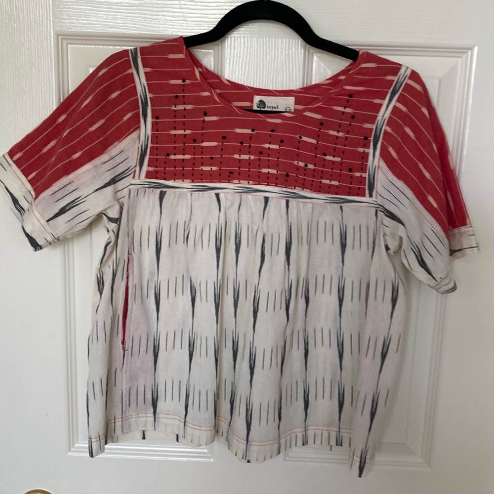 Kopal ikat swing top
